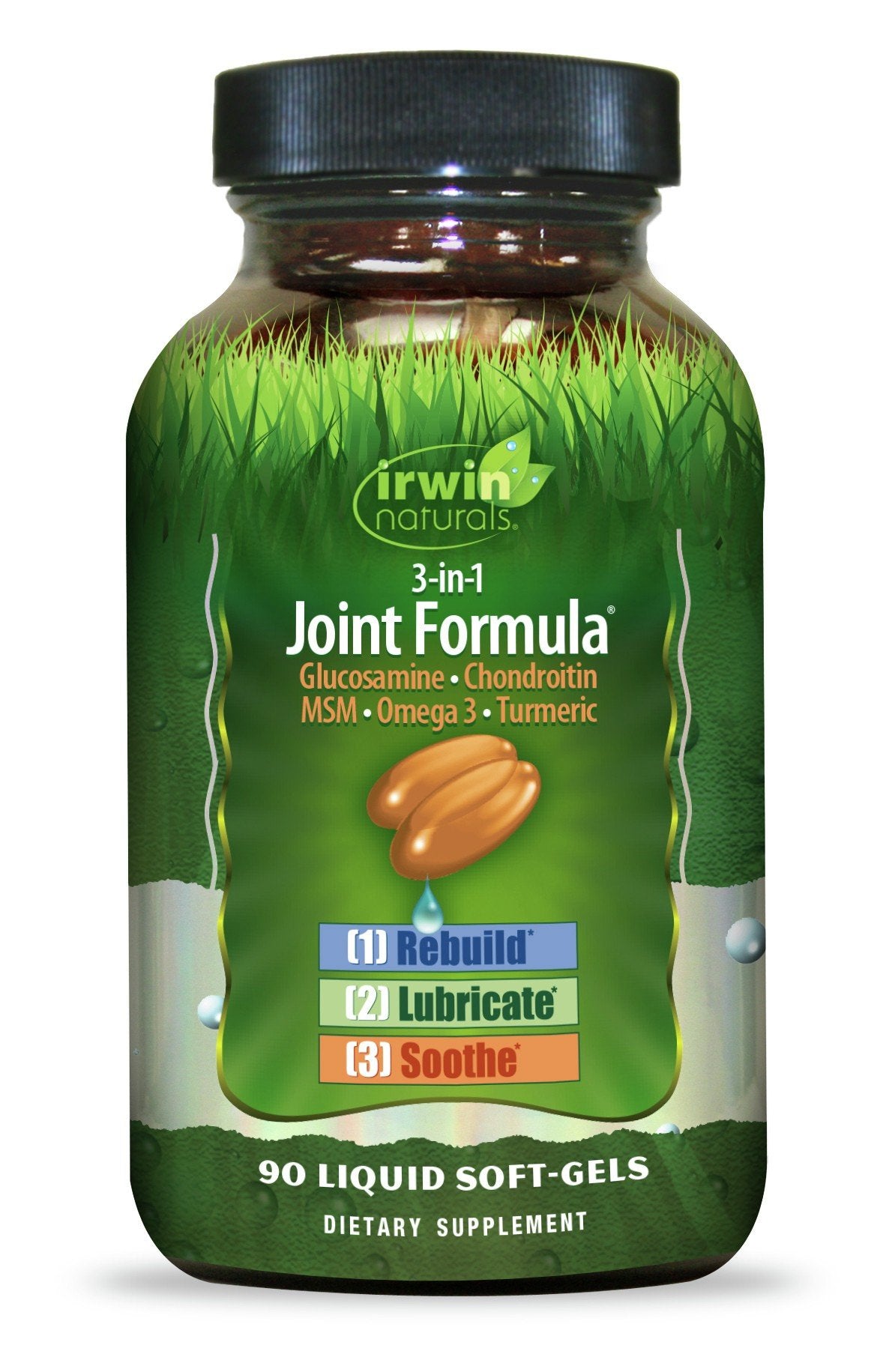 Irwin Naturals 3-in-1 Joint Formula 90 Softgel