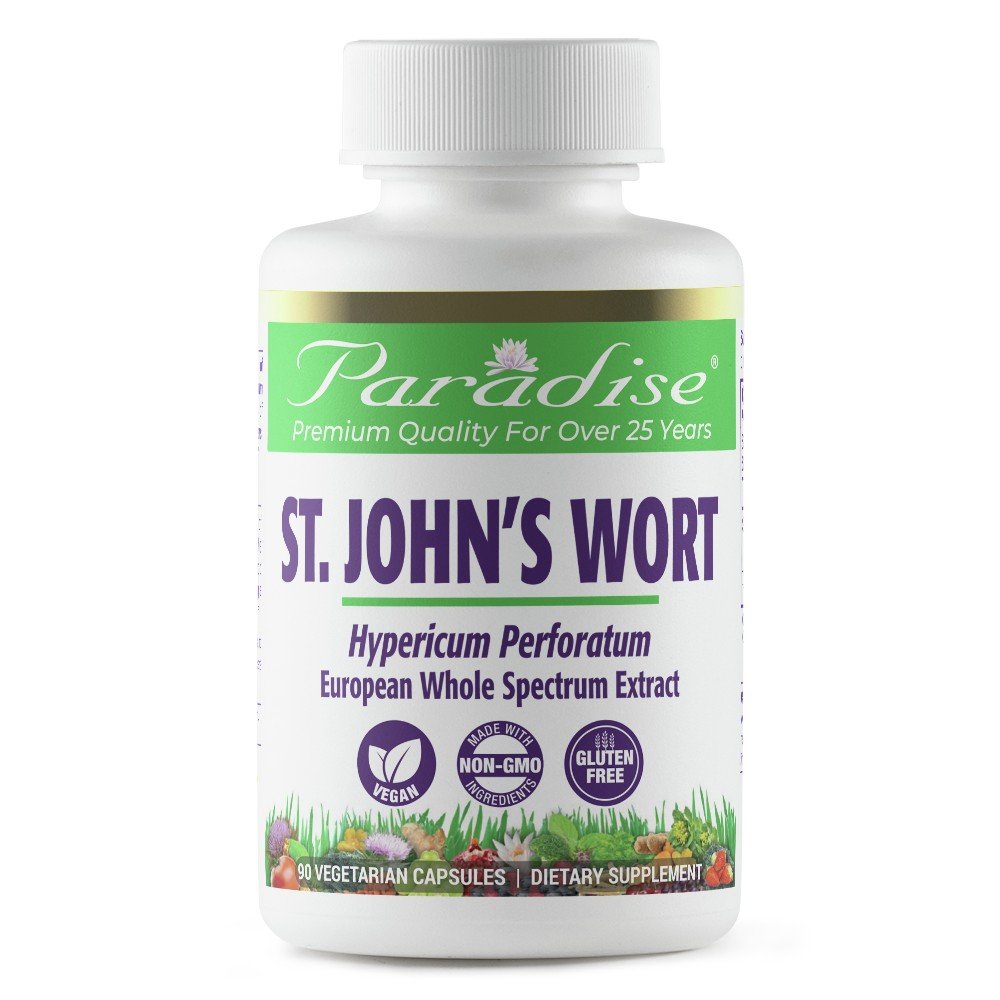 Paradise Herbs St. John&#39;s Wort 10:1 90 VegCap