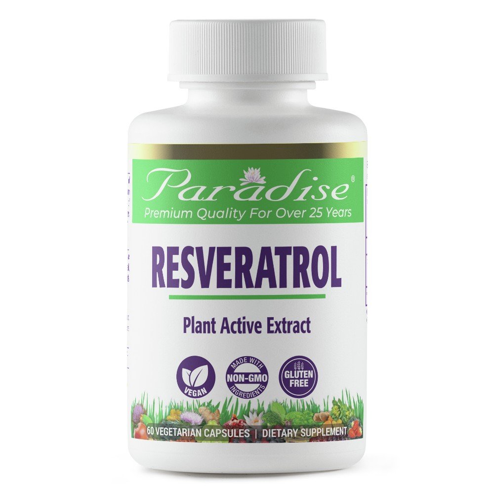 Paradise Herbs Reveratrol 60 VegCap