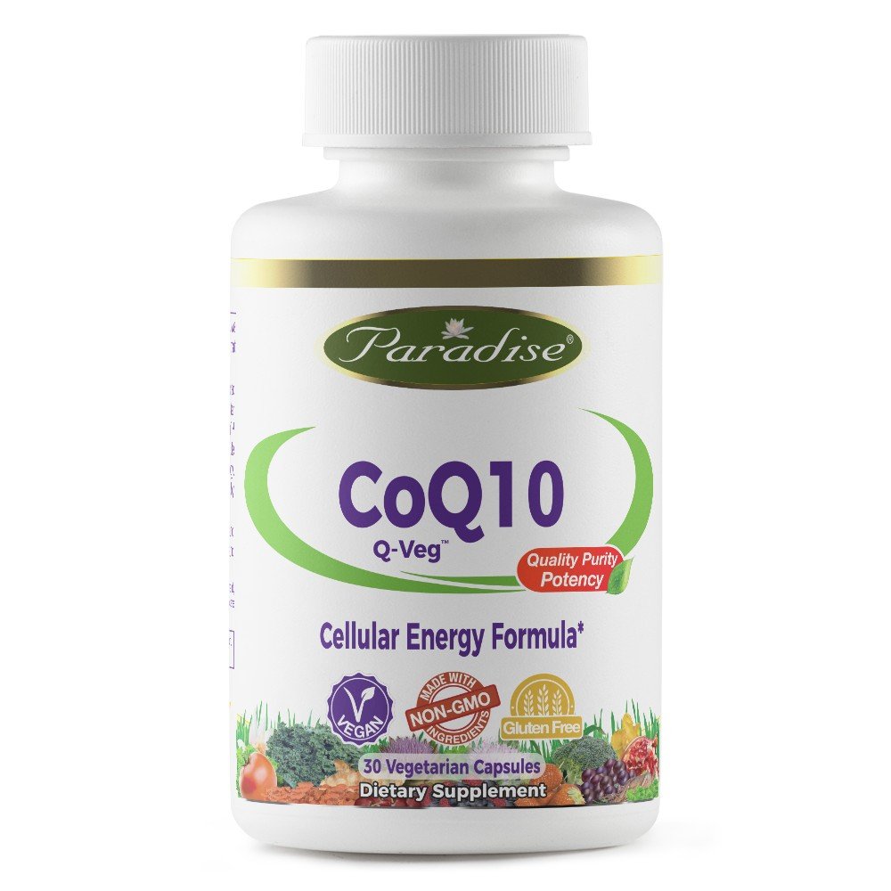 Paradise Herbs Co-Q 10 100mg Advanced Absoption 30 VegCap