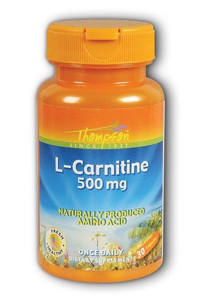Thompson Nutritional L-Carnitine 500mg 30 Capsule