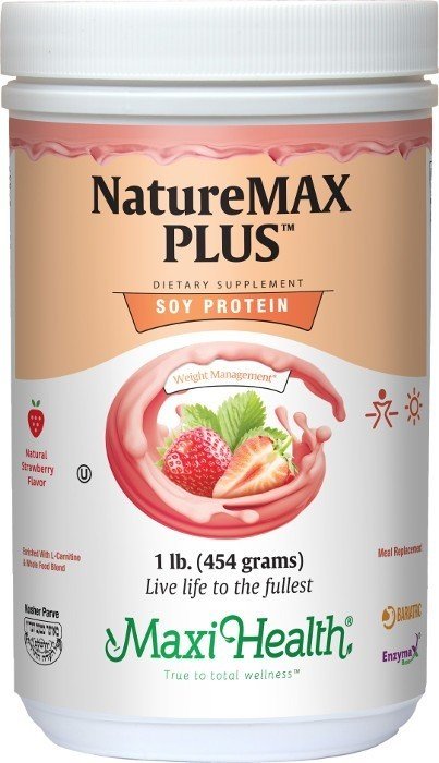 Maxi-Health Naturemax Plus - Strawberry (Vegetarian) 1 lbs Powder