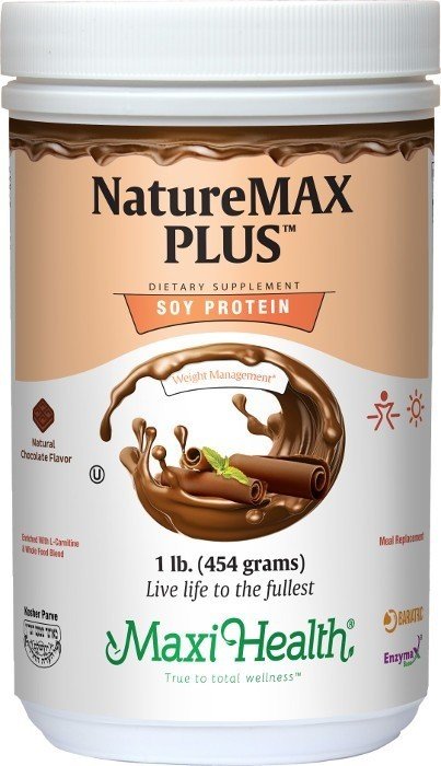 Maxi-Health Naturemax Plus - Chocolate (Vegetarian) 1 lbs Powder