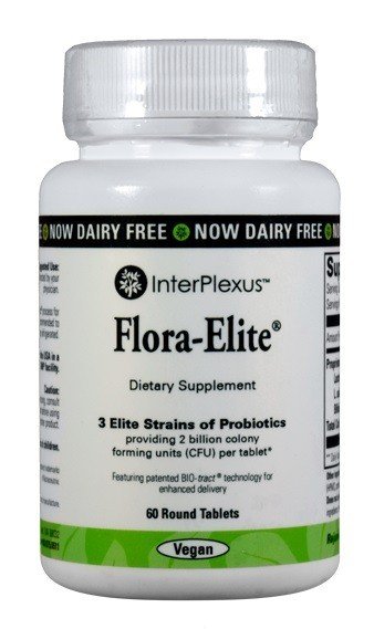 InterPlexus Inc. Flora-Elite 60 Round Tablet