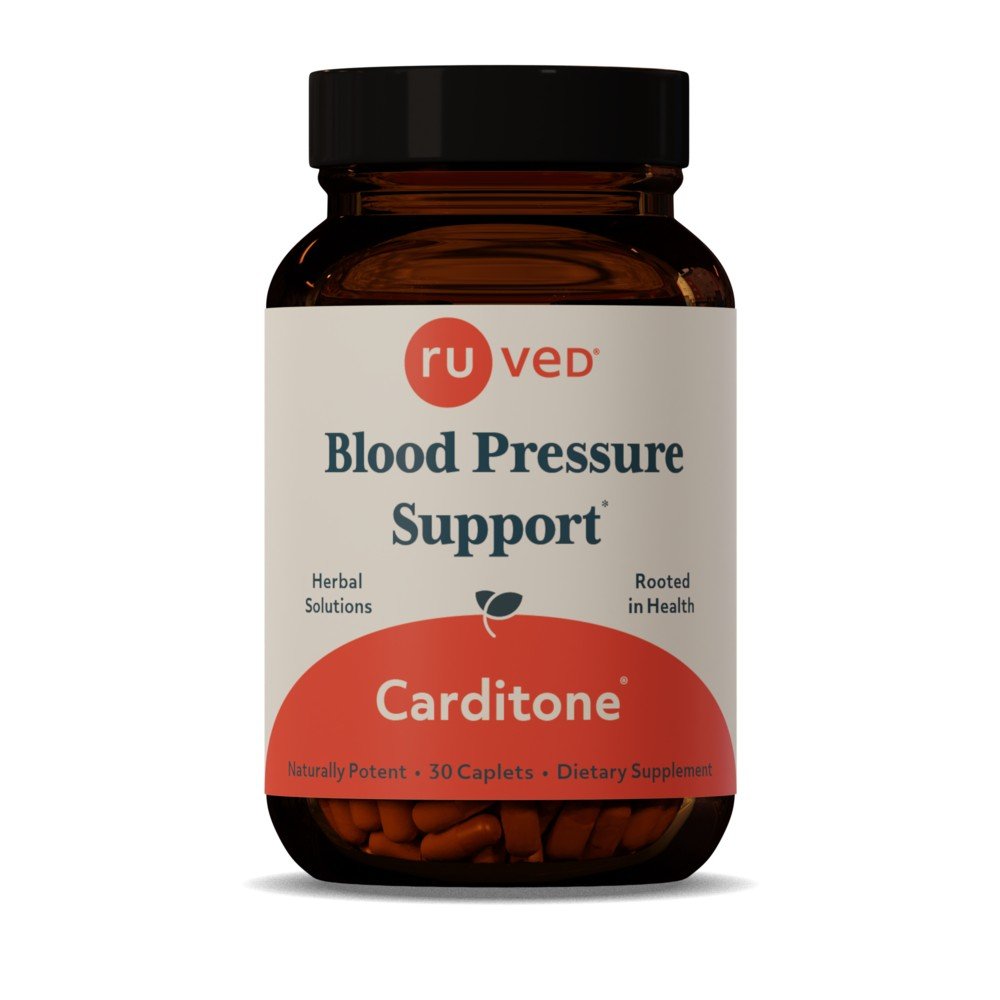 RUVED Carditone Blood Pressure Support 30 Caplets