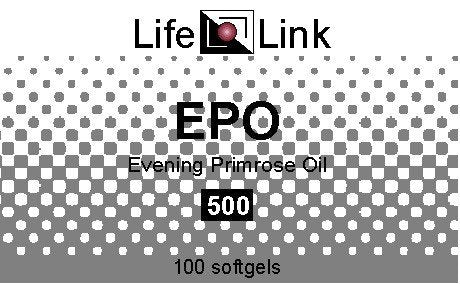 LifeLink Evening Primrose Oil 500mg 100 Softgel