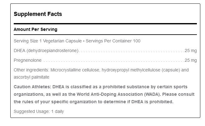 Douglas Laboratories DHEA Plus 100 Capsule