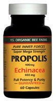 YS Eco Bee Farms Propolis with Echinacea 60 Capsule