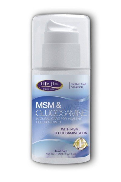 LifeFlo MSM Glucosamine Cream 3 oz Cream