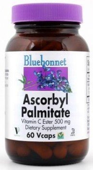 Bluebonnet Ascorbyl Palmitate Ester C 500mg 60 VegCap