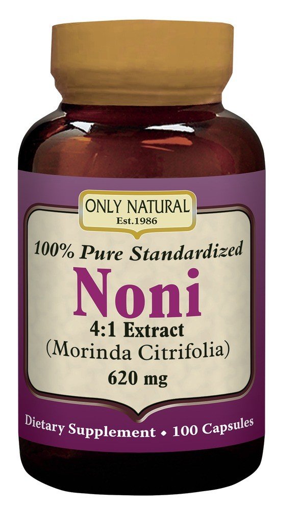 Only Natural Noni Polynesian 620mg 100 Capsule