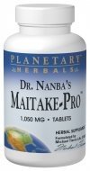 Planetary Herbals Dr. Nanba&#39;s Maitake-Pro 30 Tablet