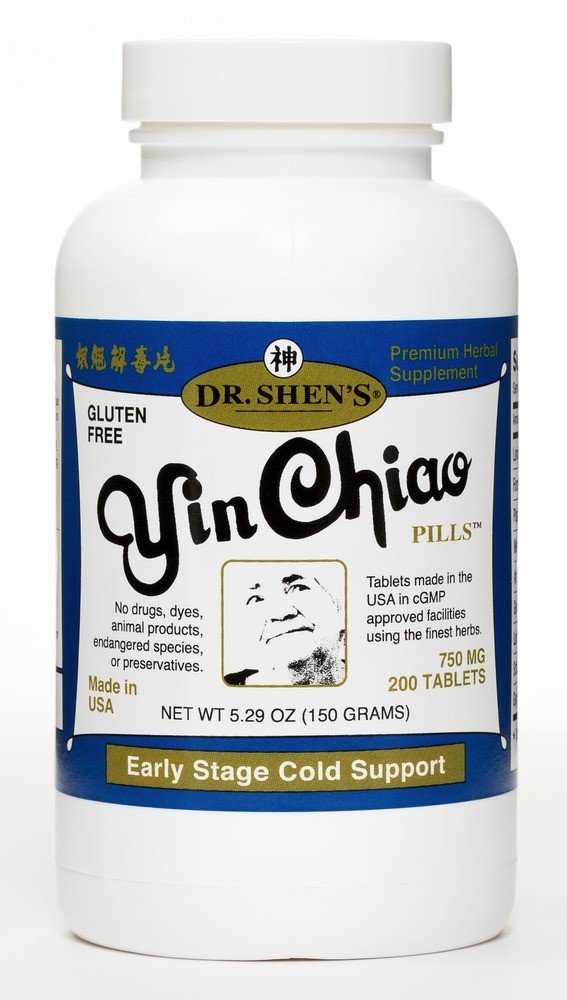 Dr. Shen&#39;s Yin Chiao 200 Tablet