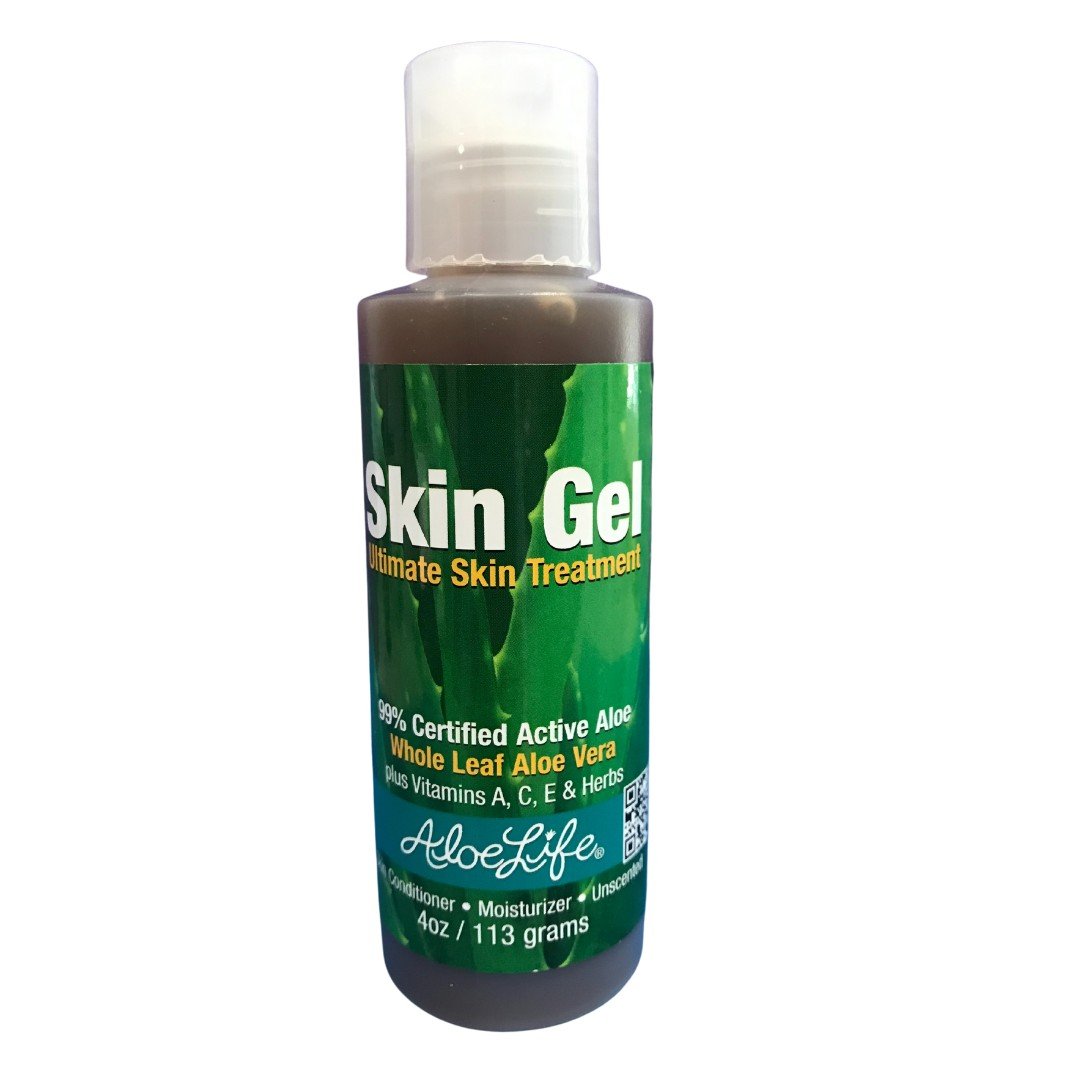 Aloe Life Skin Gel & Herbs 4 oz Liquid