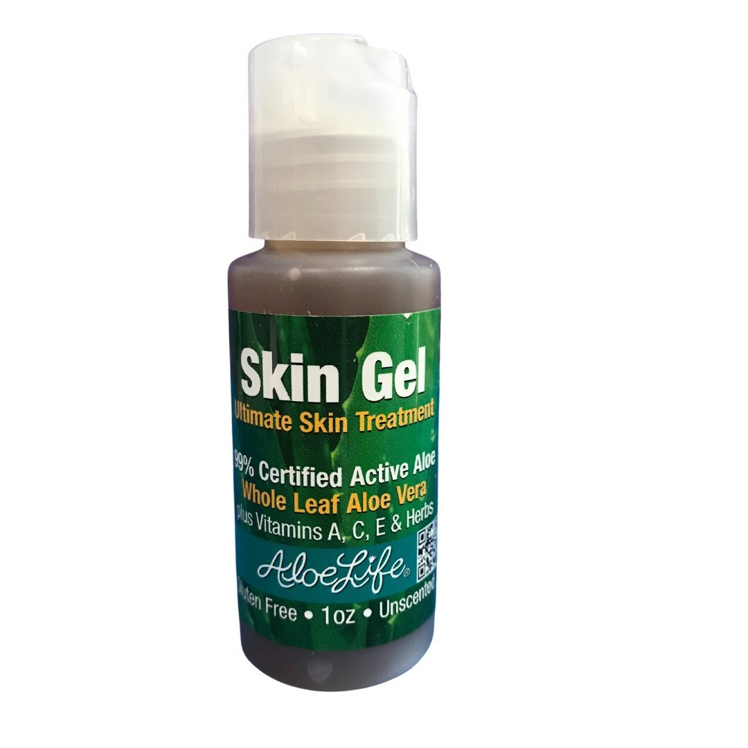 Aloe Life Skin Gel &amp; Herbs 1 oz Liquid