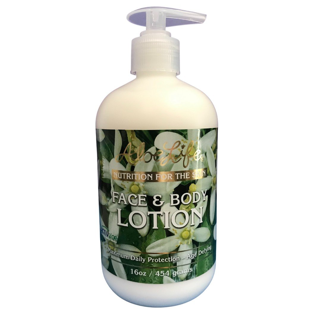 Aloe Life Face & Body Lotion 16 oz Liquid