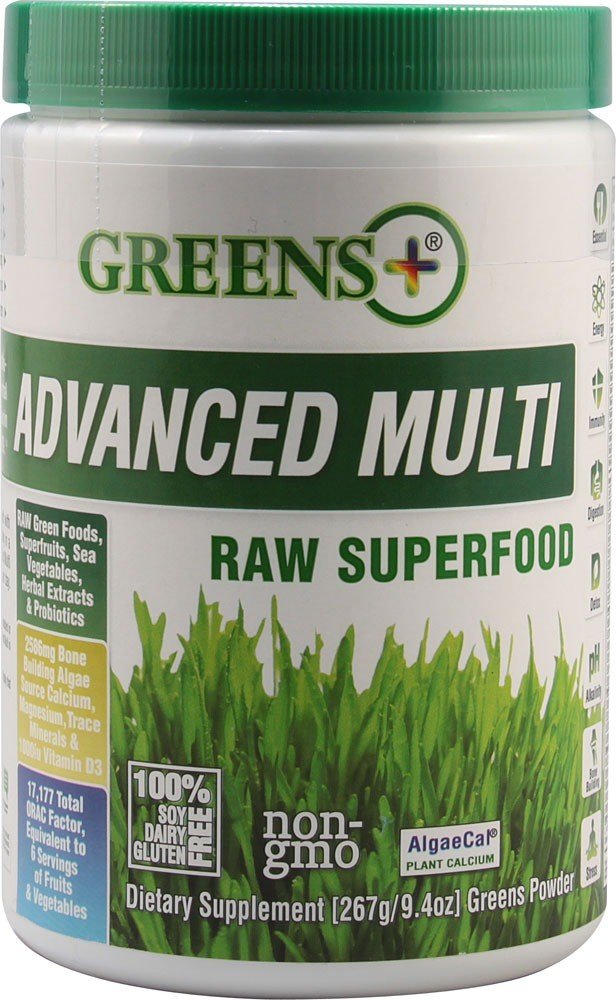 Greens Plus Advanced Multi Raw Superfood 9.4 oz Powder