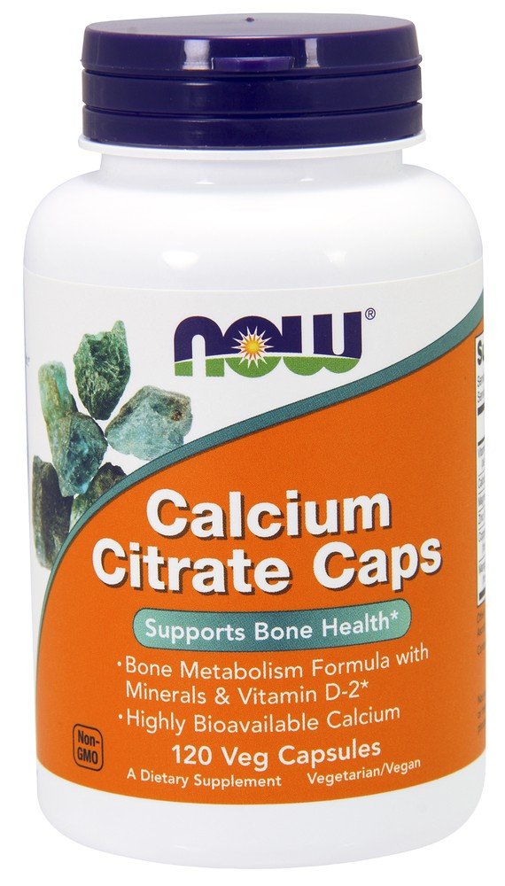 Now Foods Calcium Citrate Plus Caps 120 VegCap