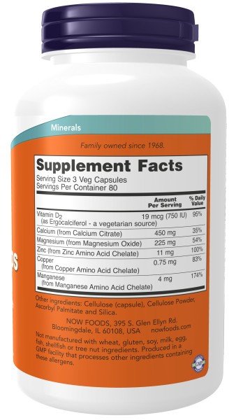 Now Foods Calcium Citrate Caps 240 VegCap