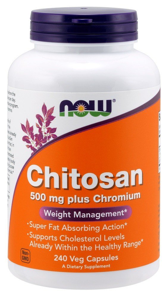 Now Foods Chitosan & Chromium 240 Capsule