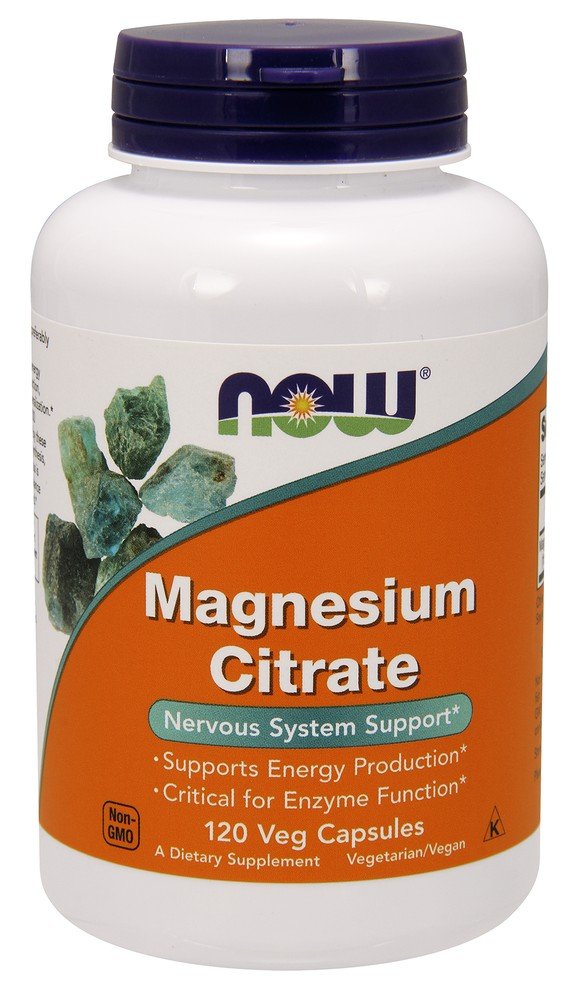Now Foods Magnesium Citrate Caps 120 VegCap