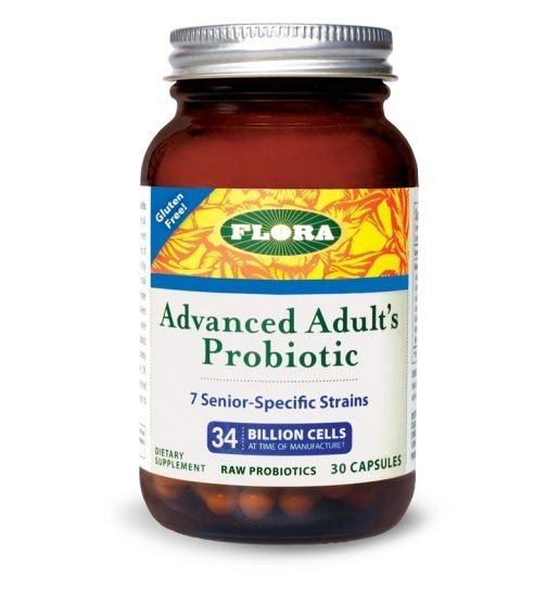 Flora Inc Advanced Adult Probiotics 30 Capsule