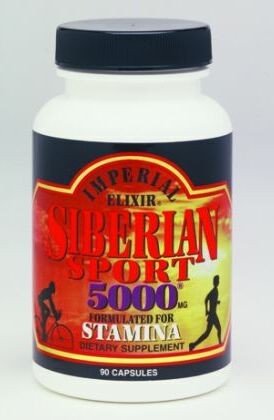 Imperial Elixir (Ginseng Company) Siberian Ginseng Sport 5000 180 Capsule