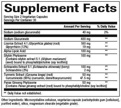 Natural Factors Liver Health Formula 60 Capsule