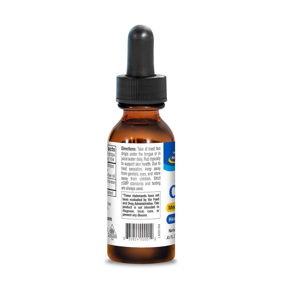 North American Herb &amp; Spice Oreganol P73 .45 oz Liquid