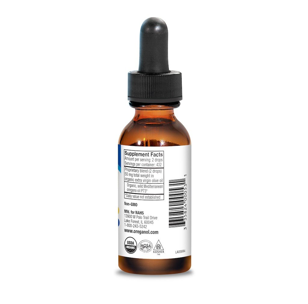 North American Herb &amp; Spice Oreganol P73 1 oz Liquid
