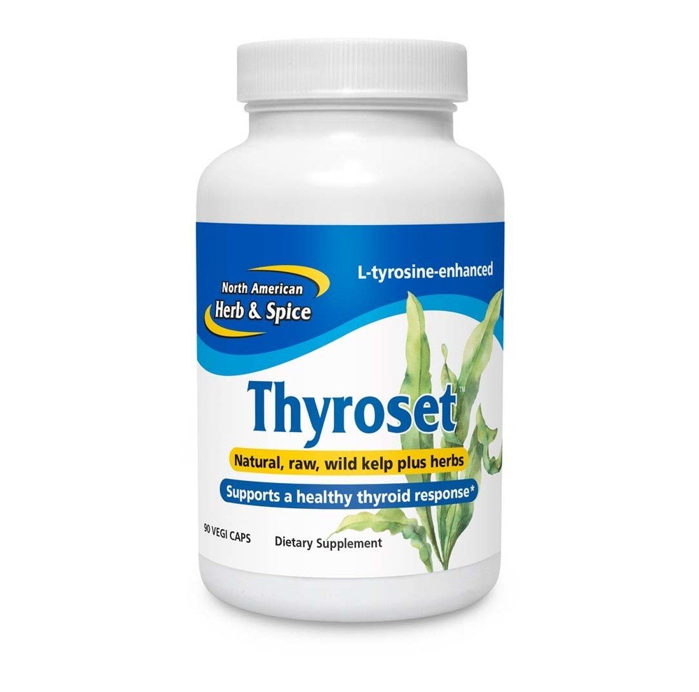 North American Herb & Spice Thyroset 90 Capsule