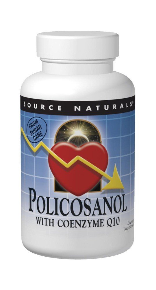 Source Naturals, Inc. Policosanol w/ CoQ10 120 Tablet