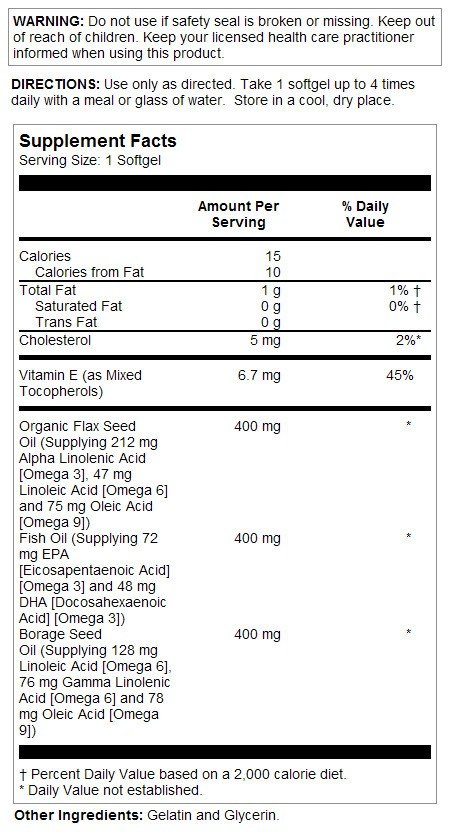 Kal Ultra Omega 3 6 9 50 Softgel