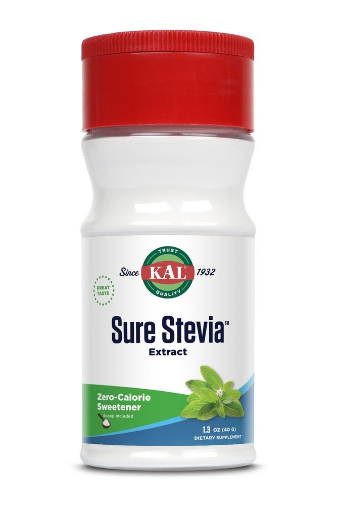 Kal Sure Stevia Extract Powder 1.3 oz Powder