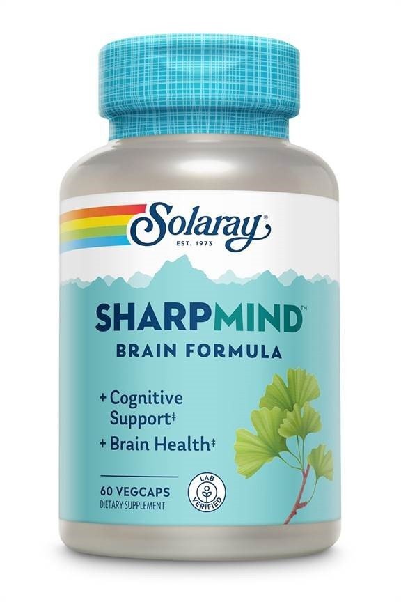 Solaray Sharpmind Brain Formula 60 VegCap