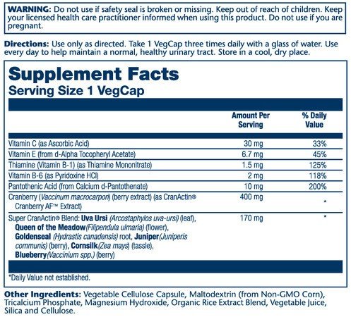 Solaray Super CranActin 120 Capsule