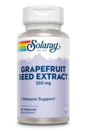 Grapefruit Seed Extract 250 milligrams | Solaray | Immune Support | Dietary Supplement | 60 VegCaps | Capsules | VitaminLife