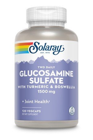 Solaray Glucosamine Sulfate Capsules, 1500mg 120 VegCaps
