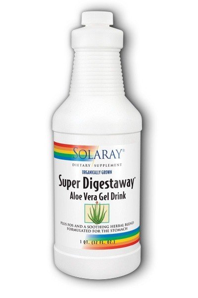 Solaray Super Digestaway Aloe Vera Drink 32 oz Liquid