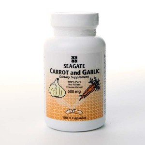 Seagate Vitamins Carrot and Garlic 500mg 300 Capsule