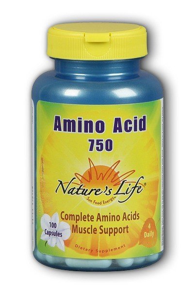 Natures Life Amino Acid 750mg 100 Capsule