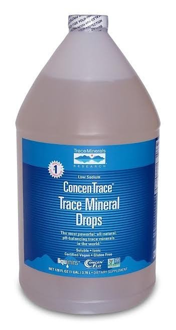 Trace Minerals ConcenTrace Trace Mineral Drops 1 gallon Liquid