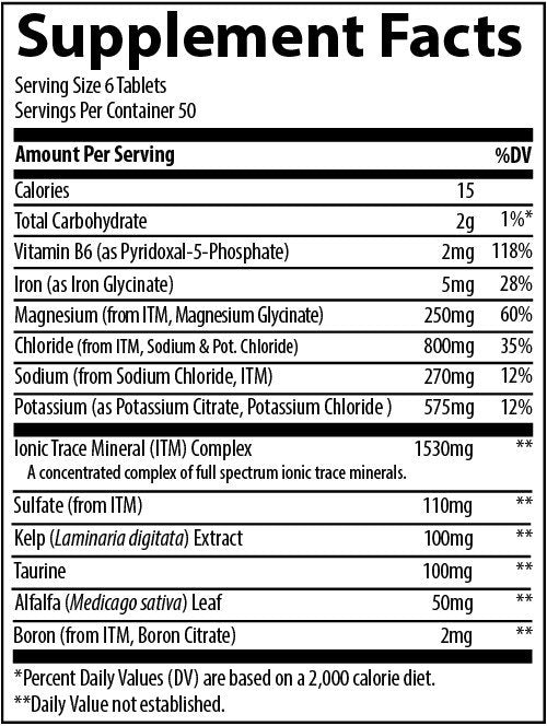 Trace Minerals Electrolyte Stamina Tablets 90 Tablet