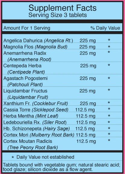 Dr. Shen&#39;s Allergy Formula 90 Tablet