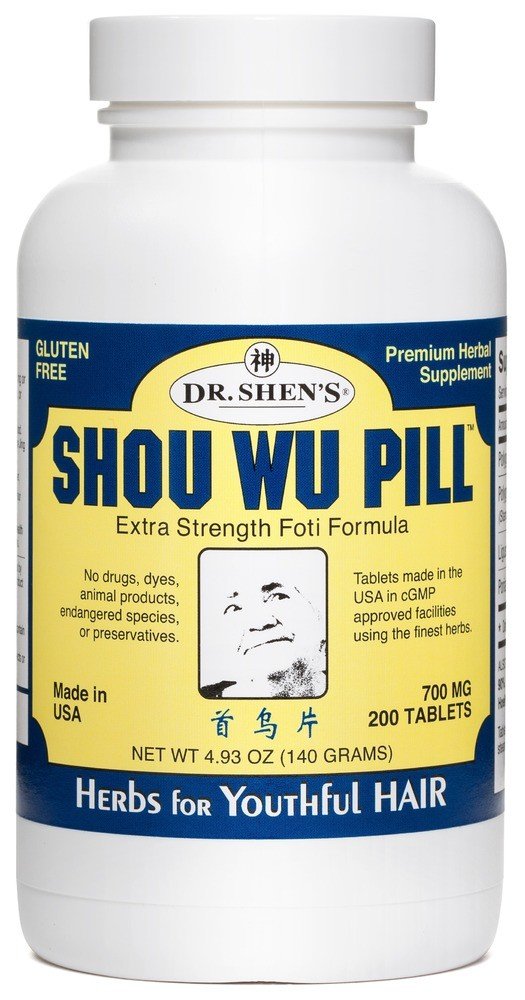 Dr. Shen&#39;s Shou Wu Pills 200 Tablet