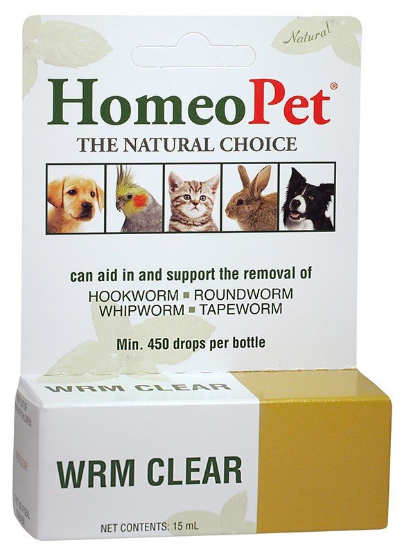 Homeopet Worm Clear 15 ml Liquid