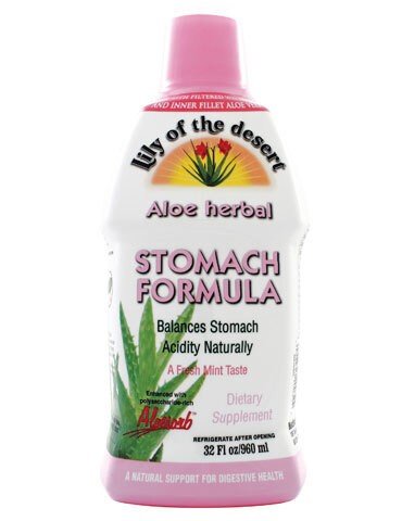 Lily Of The Desert Aloe Vera Gel-Stomach (Organic) 32 oz Gel