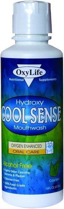 Oxylife Mouthwash-Cool Hydroxy 16 oz Liquid