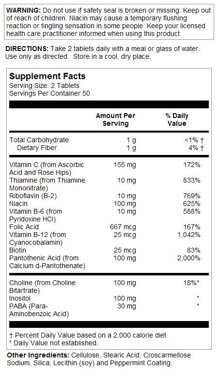 Kal Stress B Complex 100 Tablet