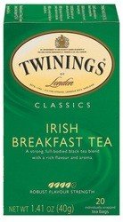 Twinings Teas Irish Breakfast Tea 20 Bag